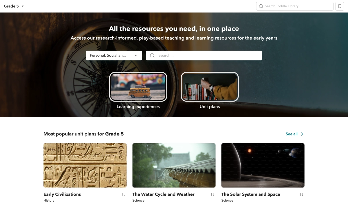Built-in library image