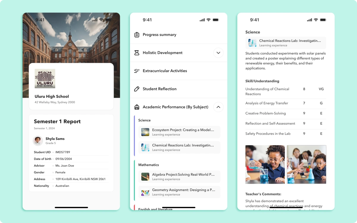 One-click sharing image