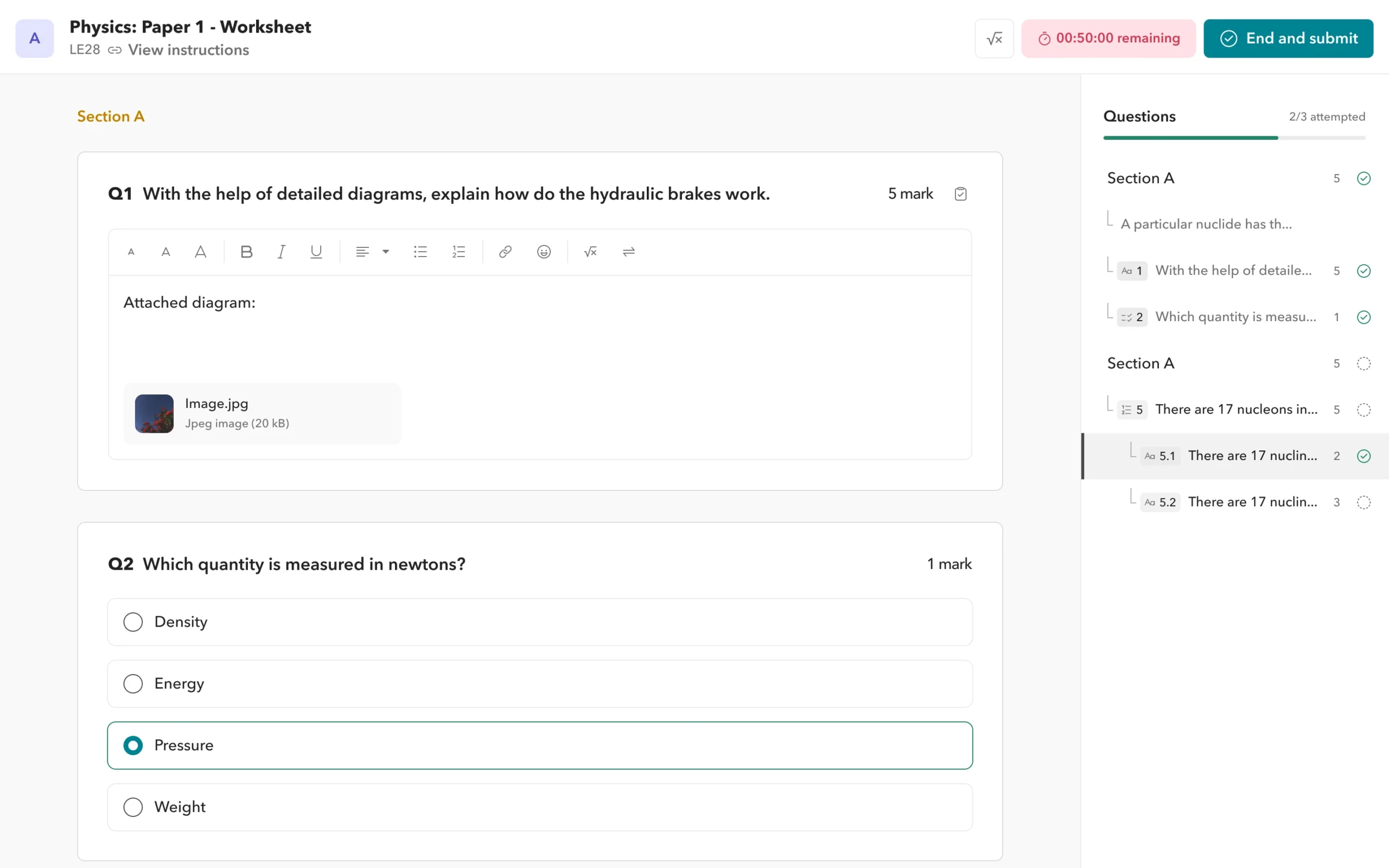 Proctor high-stakes exams