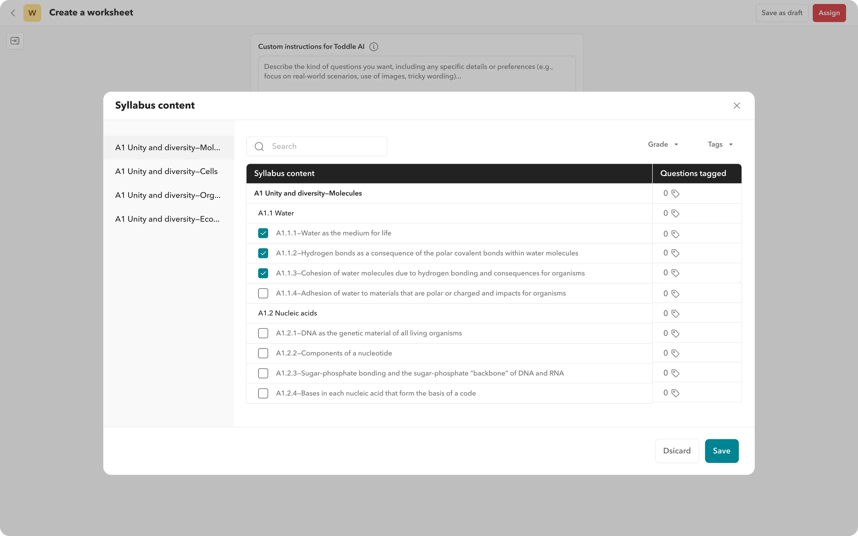 Target specific standards Target specific standards image