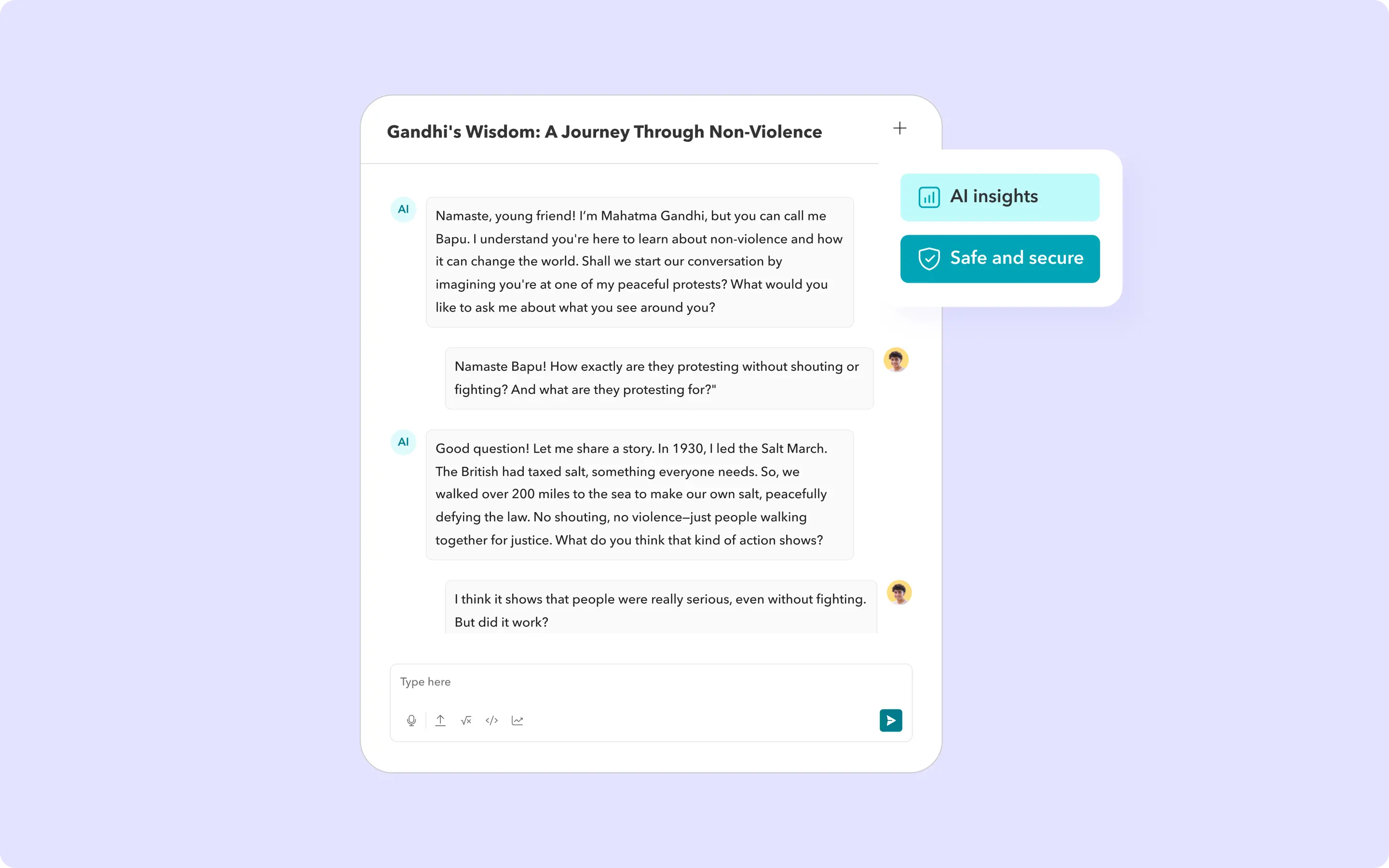 Secure, student-friendly AI Secure, student-friendly AI image