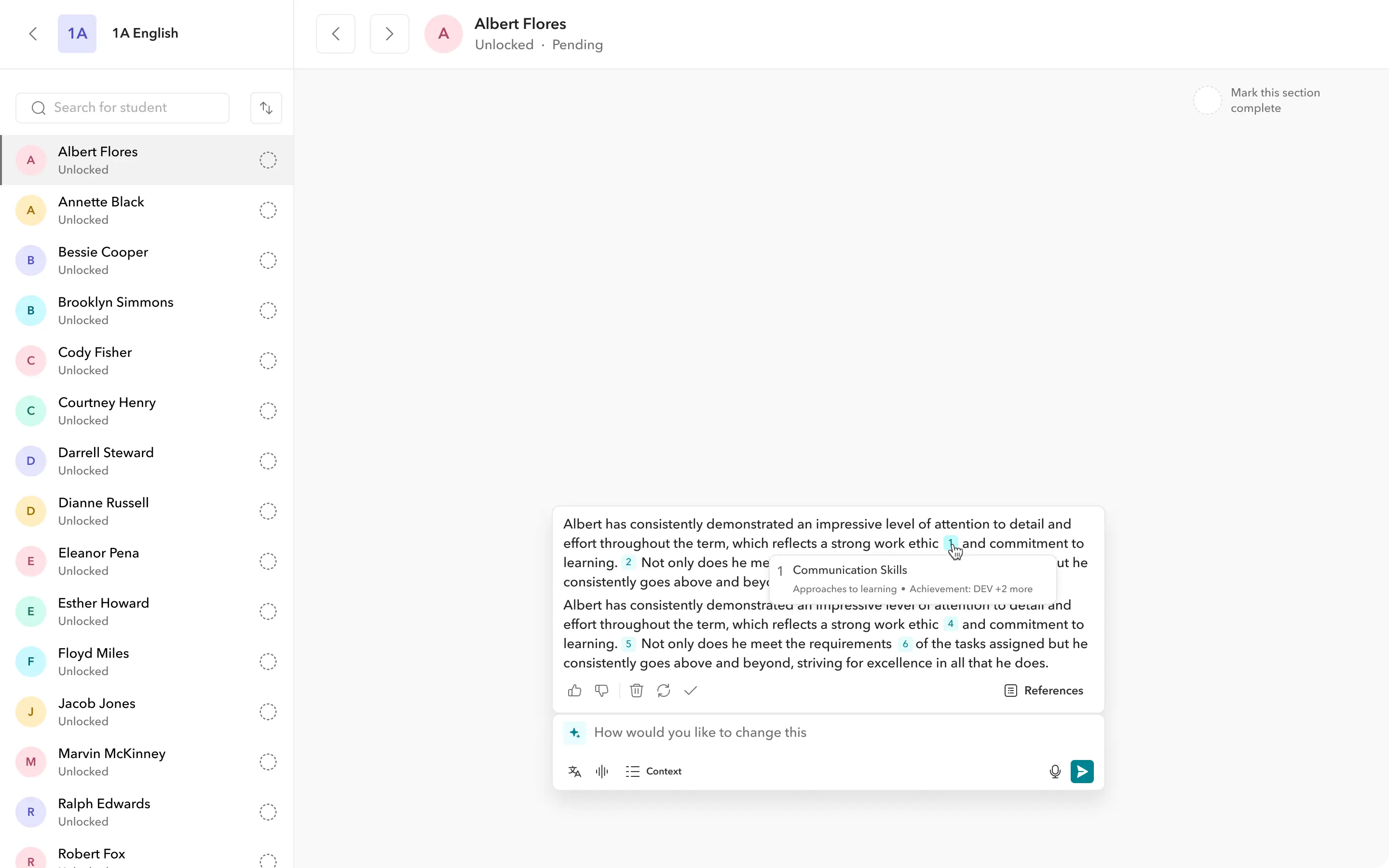 Draft nuanced behaviour reports Draft nuanced behaviour reports image